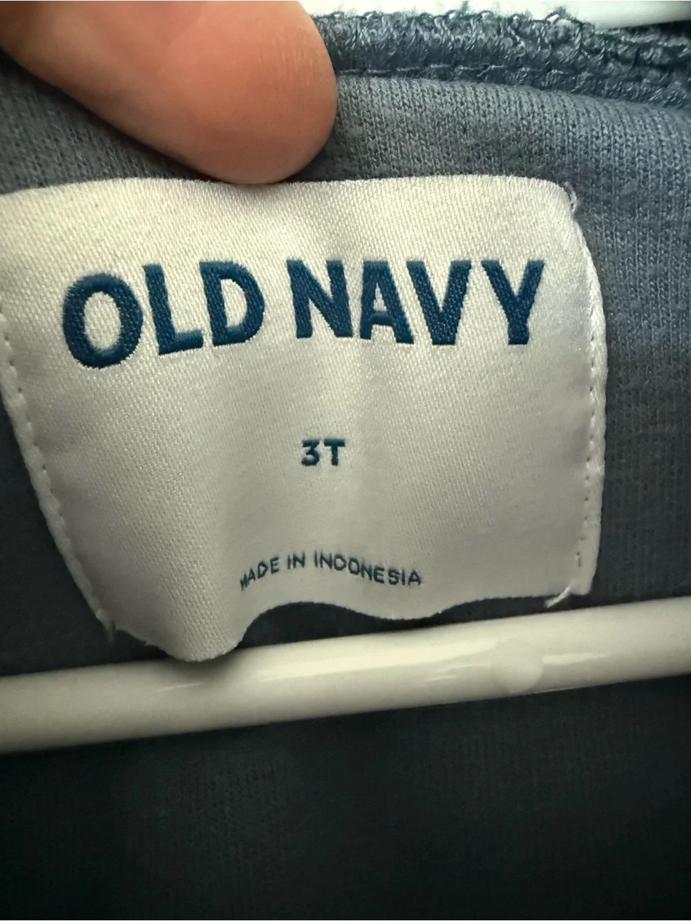 Old Navy Heather Slate Blue Pullover Top